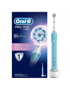 Oral-B PRO 700 Sensi Ultrathin Adulto Cepillo dental oscilante Azul