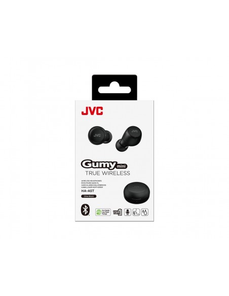 JVC HA-A5T-BN-E auricular y casco Auriculares True Wireless Stereo (TWS) Dentro de oído Llamadas Música Bluetooth Negro