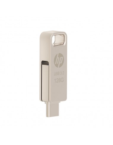 PNY HPFD206C-128 unidad flash USB 128 GB USB Type-A   USB Type-C 3.2 Gen 2 (3.1 Gen 2) Plata