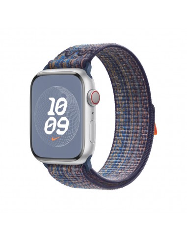 Apple MTL53ZM A?ES Accesorios para dispositivos vestibles inteligentes Grupo de rock Azul, Naranja Nylon