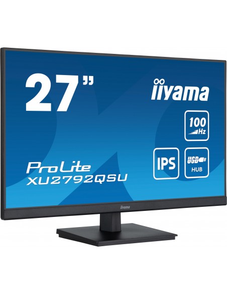 iiyama ProLite pantalla para PC 68,6 cm (27") 2560 x 1440 Pixeles Dual WQHD LED Negro