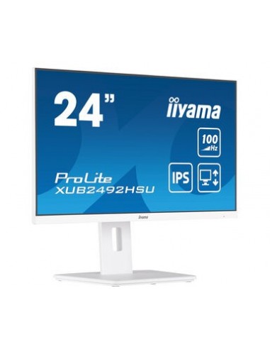 iiyama XUB2492HSU-W6 pantalla para PC 60,5 cm (23.8") 1920 x 1080 Pixeles Full HD LED Blanco