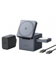 Anker Innovations Y1811G11 cargador de dispositivo móvil Auriculares, Smartphone, Reloj inteligente Negro Corriente alterna,