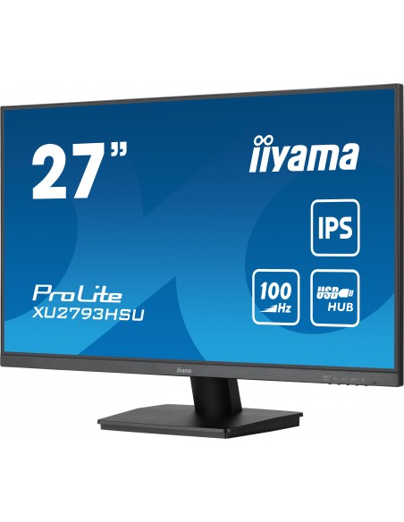 iiyama ProLite pantalla para PC 68,6 cm (27") 1920 x 1080 Pixeles Full HD LED Negro