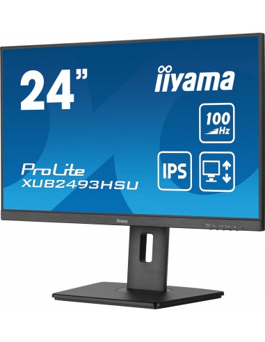 iiyama ProLite pantalla para PC 60,5 cm (23.8") 1920 x 1080 Pixeles Full HD LED Negro