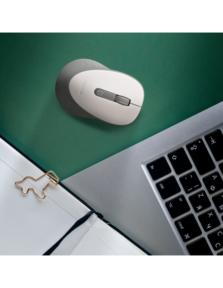 NGS DEW ratón Ambidextro RF inalámbrico Óptico 1600 DPI