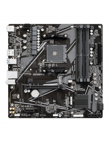 Gigabyte B550M K 1.0 placa base AMD B550 Zócalo AM4 micro ATX