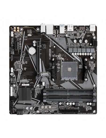 Gigabyte B550M K 1.0 placa base AMD B550 Zócalo AM4 micro ATX