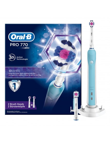 Oral-B PRO 80285669 cepillo eléctrico para dientes Adulto Cepillo dental oscilante Azul