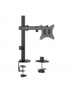 AISENS Soporte de Mesa ECO Giratorio e Inclinable para Monitor TV 9Kg (3 Pivotes, 1 Brazo) de 17-32, Negro 2