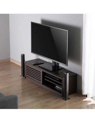 AISENS Soporte de Mesa ECO Giratorio para Monitor TV 40Kg de 32-55, Negro