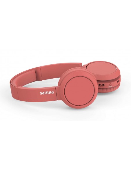 Philips 4000 series TAH4205RD 00 auricular y casco Auriculares Inalámbrico Diadema Llamadas Música USB Tipo C Bluetooth Rojo