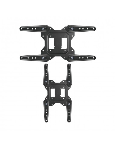 AISENS Soporte Eco Giratorio, Inclinable Para Monitor TV 30kg (3 Pivotes) De 23-55, Negro