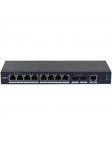 Dahua Technology SG4010-2F Gestionado L2 Gigabit Ethernet (10 100 1000) Negro