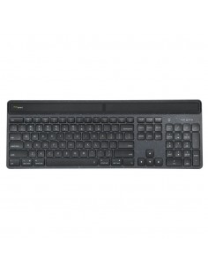 Targus Sustainable Energy Harvesting EcoSmart teclado Bluetooth AZERTY Francés Negro