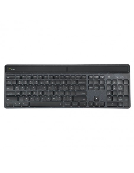 Targus Sustainable Energy Harvesting EcoSmart teclado Bluetooth AZERTY Francés Negro