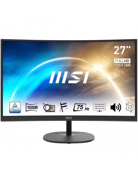 MSI Pro MP271CA pantalla para PC 68,6 cm (27") 1920 x 1080 Pixeles Full HD LED Negro