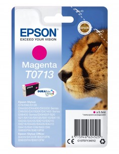 Epson Cartucho T0713 magenta (etiqueta RF)