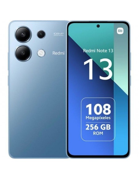 Xiaomi Redmi Note 13 16,9 cm (6.67") SIM doble Android 12 4G USB Tipo C 8 GB 256 GB 5000 mAh Azul