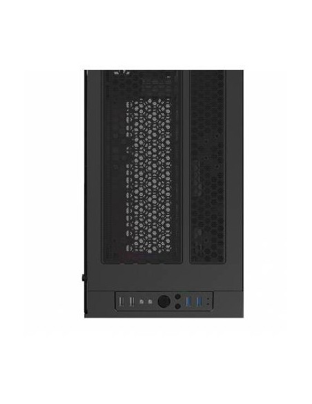 Nfortec NF-CS-AQUERONTE-B carcasa de ordenador Torre Negro