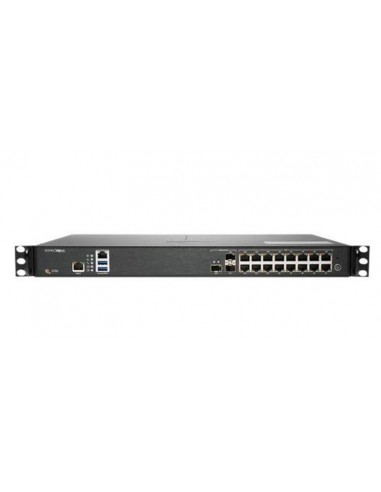 SonicWall NSA 2700 Gestionado L2 Gigabit Ethernet (10 100 1000) 1U Negro