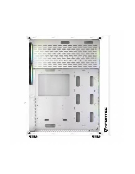 Nfortec NF-CS-AQUERONTE-W carcasa de ordenador Torre Blanco