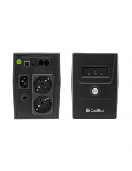 CoolBox SAI Guardian 3 600VA sistema de alimentación ininterrumpida (UPS) En espera (Fuera de línea) o Standby (Offline) 0,6