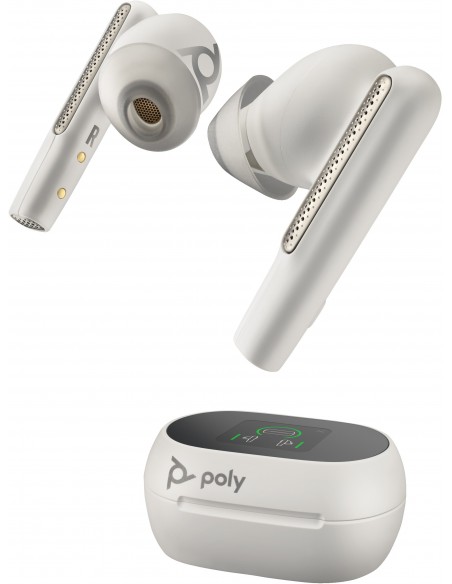 POLY Voyager Free 60+ UC Auriculares True Wireless Stereo (TWS) Dentro de oído Oficina Centro de llamadas USB Tipo C Bluetooth