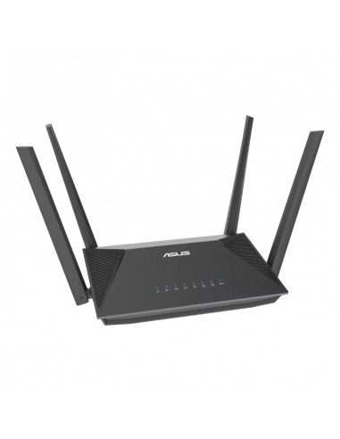 ASUS RT-AX52 AX1800 AiMesh router inalámbrico Gigabit Ethernet Doble banda (2,4 GHz   5 GHz) Negro