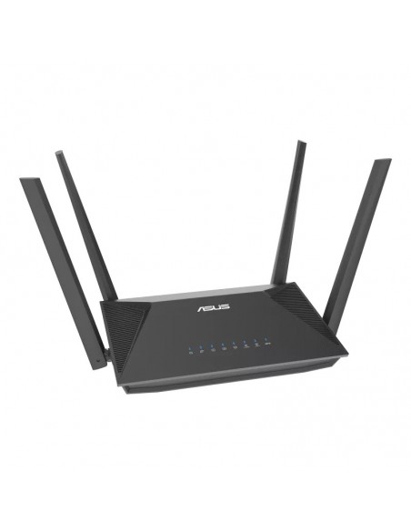 ASUS RT-AX52 AX1800 AiMesh router inalámbrico Gigabit Ethernet Doble banda (2,4 GHz   5 GHz) Negro