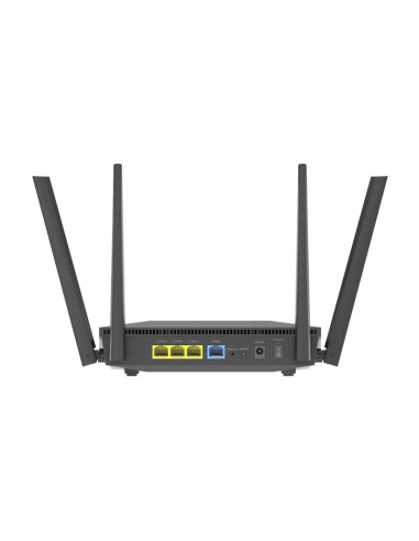 ASUS RT-AX52 AX1800 AiMesh router inalámbrico Gigabit Ethernet Doble banda (2,4 GHz   5 GHz) Negro
