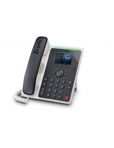 POLY Edge E220 teléfono IP Negro 4 líneas IPS