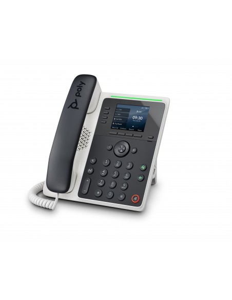 POLY Edge E220 teléfono IP Negro 4 líneas IPS