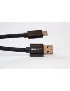 Eightt ECT-4B-2M cable USB USB 2.0 USB C USB A Negro