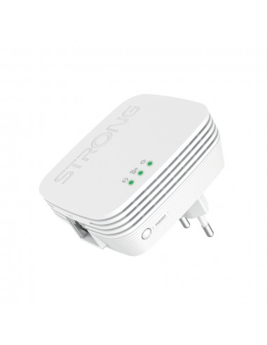 Strong POWERLWF600DUOMINI adaptador de red PowerLine 600 Mbit s Ethernet Wifi Blanco 2 pieza(s)