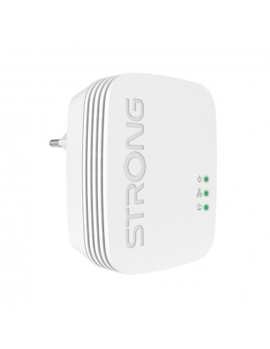 Strong POWERLWF600DUOMINI adaptador de red PowerLine 600 Mbit s Ethernet Wifi Blanco 2 pieza(s)