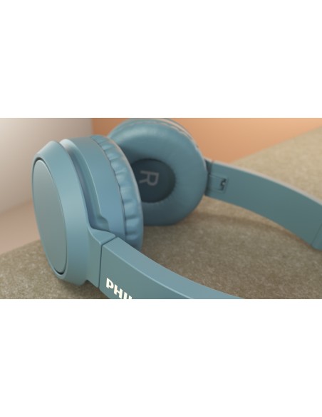 Philips 4000 series TAH4205BL 00 auricular y casco Auriculares Inalámbrico Diadema Llamadas Música USB Tipo C Bluetooth Azul