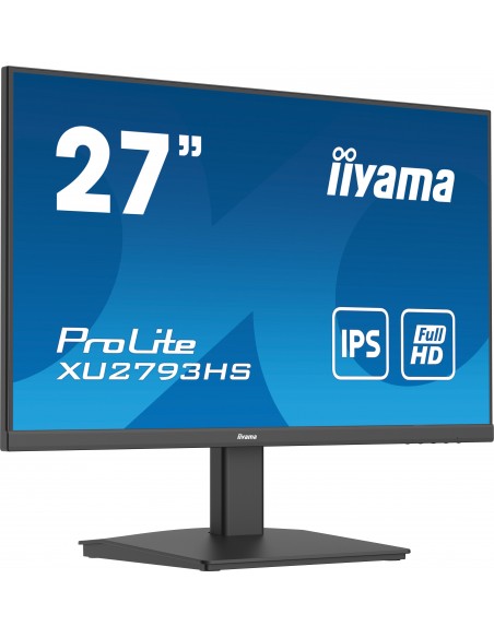 iiyama ProLite XU2793HS-B6 pantalla para PC 68,6 cm (27") 1920 x 1080 Pixeles Full HD LED Negro