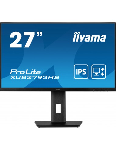 iiyama ProLite XUB2793HS-B6 LED display 6,86 cm (2.7") 1920 x 1080 Pixeles Full HD Negro