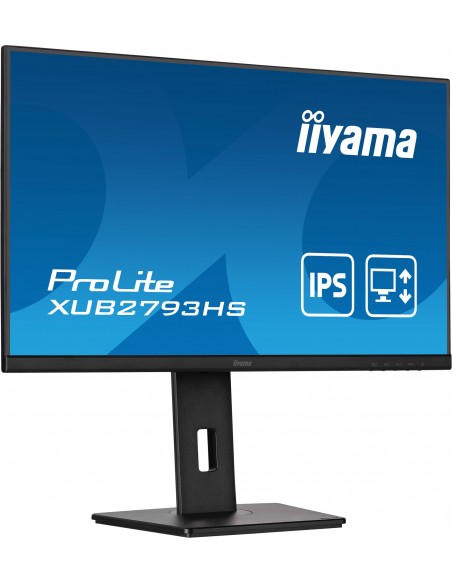 iiyama ProLite XUB2793HS-B6 LED display 6,86 cm (2.7") 1920 x 1080 Pixeles Full HD Negro