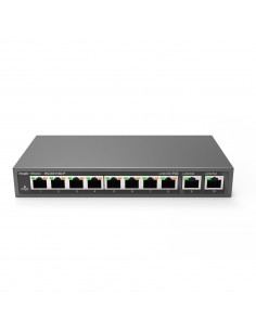 Ruijie Networks RG-ES110D-P switch No administrado Fast Ethernet (10 100) Energía sobre Ethernet (PoE) Negro 2