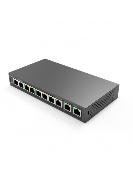 Ruijie Networks RG-ES110D-P switch No administrado Fast Ethernet (10 100) Energía sobre Ethernet (PoE) Negro