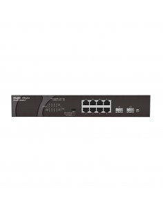 Ruijie Networks RG-ES110GDS-P switch No administrado Gigabit Ethernet (10 100 1000) Energía sobre Ethernet (PoE) Negro