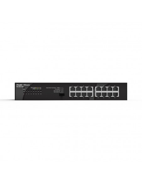 Ruijie Networks RG-ES116G switch No administrado Gigabit Ethernet (10 100 1000) Negro