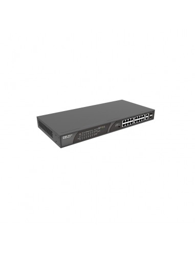 Ruijie Networks RG-ES118S-LP switch No administrado Fast Ethernet (10 100) Energía sobre Ethernet (PoE) Negro