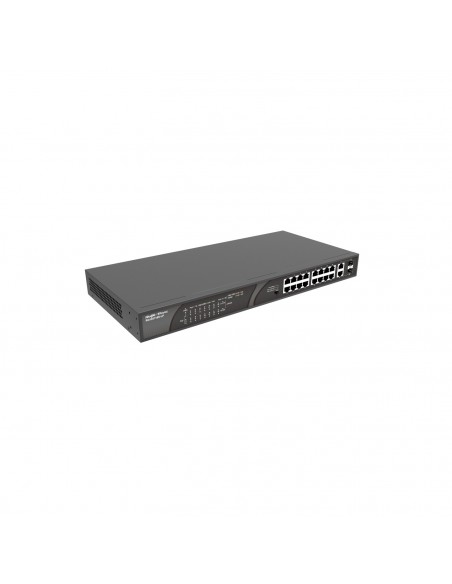 Ruijie Networks RG-ES118S-LP switch No administrado Fast Ethernet (10 100) Energía sobre Ethernet (PoE) Negro