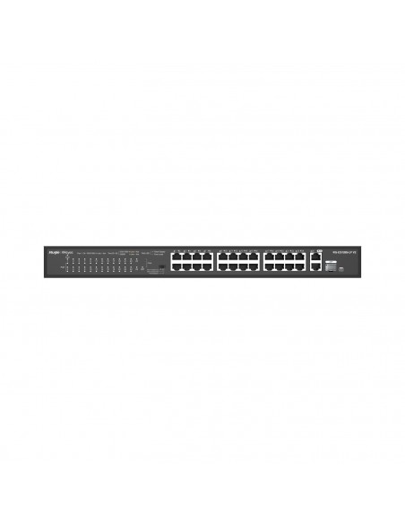 Ruijie Networks RG-ES126S-LP V2 switch No administrado Fast Ethernet (10 100) Energía sobre Ethernet (PoE) Negro