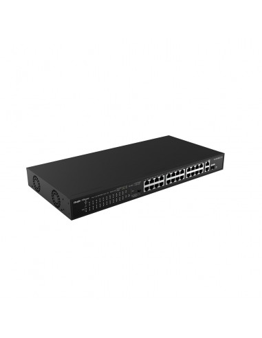 Ruijie Networks RG-ES126S-LP V2 switch No administrado Fast Ethernet (10 100) Energía sobre Ethernet (PoE) Negro