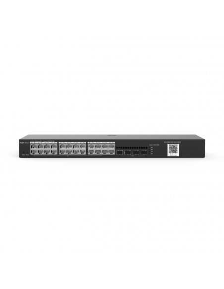 Ruijie Networks RG-NBS3100-24GT4SFP switch Gestionado L2 Gigabit Ethernet (10 100 1000) Energía sobre Ethernet (PoE) Negro