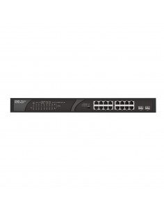 Ruijie Networks RG-ES118GS-P switch No administrado Gigabit Ethernet (10 100 1000) Energía sobre Ethernet (PoE) Negro
